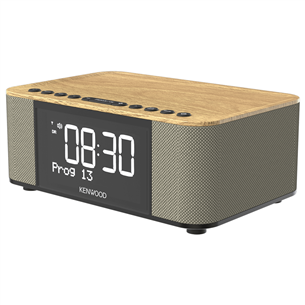 Kenwood Clock Radio CR-ST40DAB, helepruun - Kellraadio