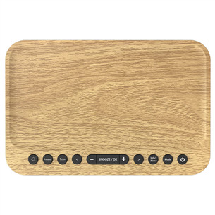 Kenwood Clock Radio CR-ST40DAB, светло-коричневый - Радиочасы