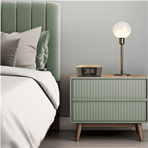 Kenwood Clock Radio CR-ST40DAB, светло-коричневый - Радиочасы