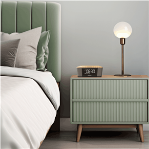 Kenwood Clock Radio CR-ST40DAB, helepruun - Kellraadio