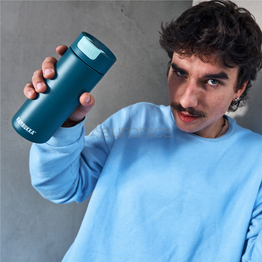 Kambukka Olympus Peacock Blue, 500 ml, cyan - Thermal bottle