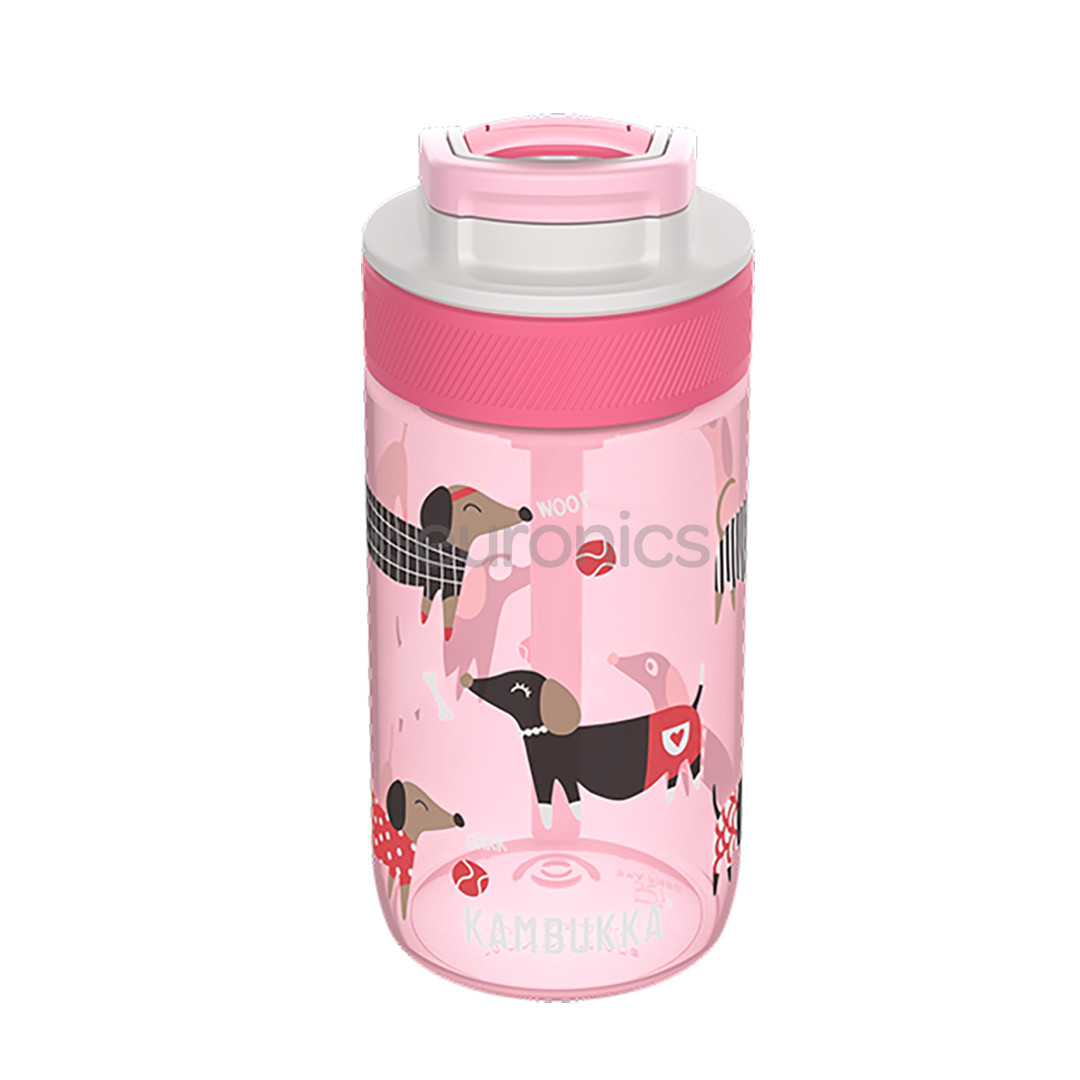 Kambukka Lagoon Diva Dogs, 400 ml, pink - Kids bottle