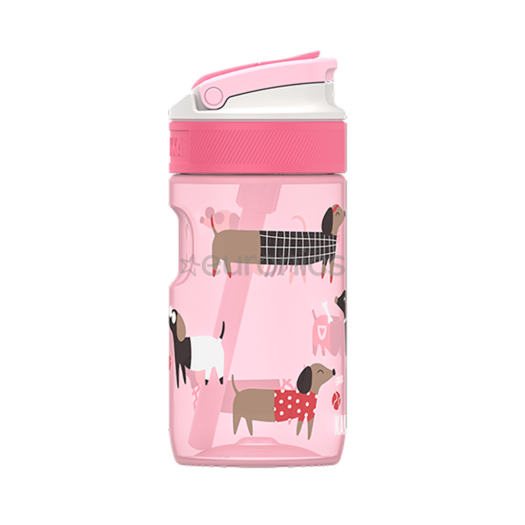 Kambukka Lagoon Diva Dogs, 400 ml, pink - Kids bottle
