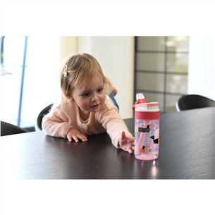 Kambukka Lagoon Diva Dogs, 400 ml, pink - Kids bottle