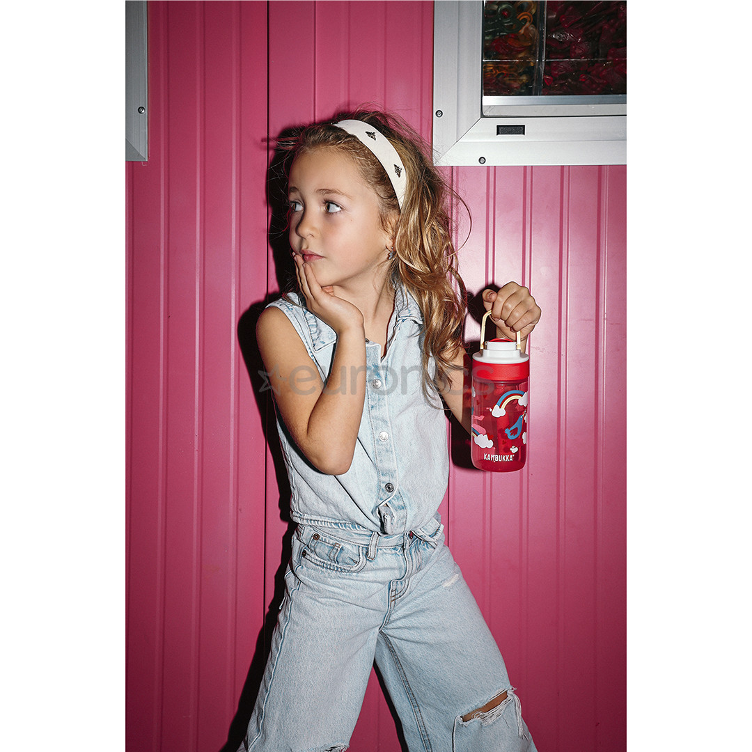 Kambukka Lagoon Love Birds, 400 мл, розовый - Детская бутылка