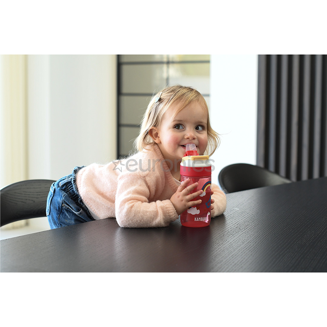 Kambukka Lagoon Love Birds, 400 мл, розовый - Детская бутылка