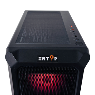 Intop Gaming R5, Ryzen 5, 16 GB, 1 TB, RTX 4060, must - Lauaarvuti