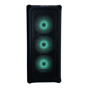 Intop Gaming R5, Ryzen 5, 16 GB, 500 GB, RTX 3050, must - Lauaarvuti ER004106