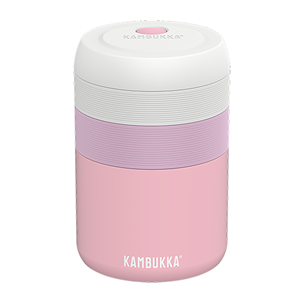 Kambukka Bora, 600 ml, Baby Pink - Food jar