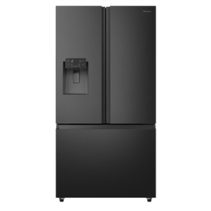 Hisense, No Frost, 612 L, kõrgus 179 cm, must - SBS-Külmik RF793N4SAFE