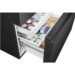 Hisense, No Frost, 612 л, высота 179 см, черный - SBS-холодильник