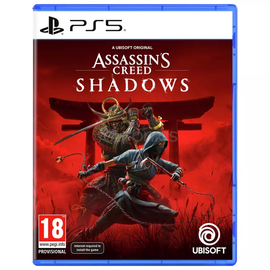 Assassin's Creed: Shadows, PlayStation 5 - Mäng