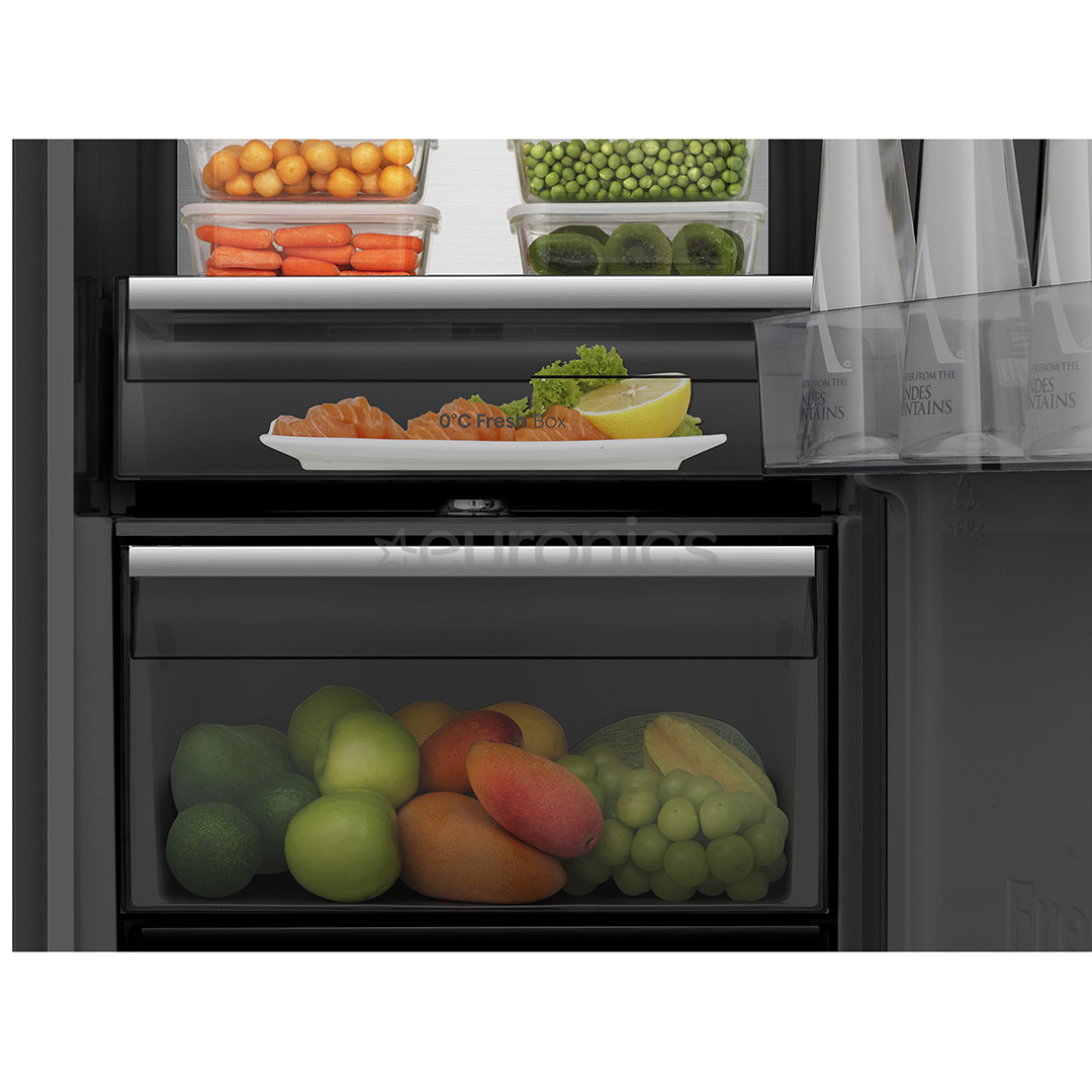 Hisense, 372 L, kõrgus 186 cm, must - Jahekapp