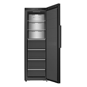 Hisense, NoFrost, 312 L, kõrgus 186 cm, must - Sügavkülmik