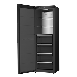 Hisense, NoFrost, 312 L, kõrgus 186 cm, must - Sügavkülmik