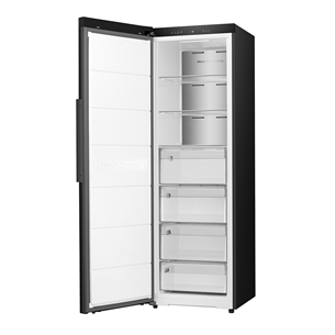 Hisense, NoFrost, 312 L, height 186 cm, black - Freezer