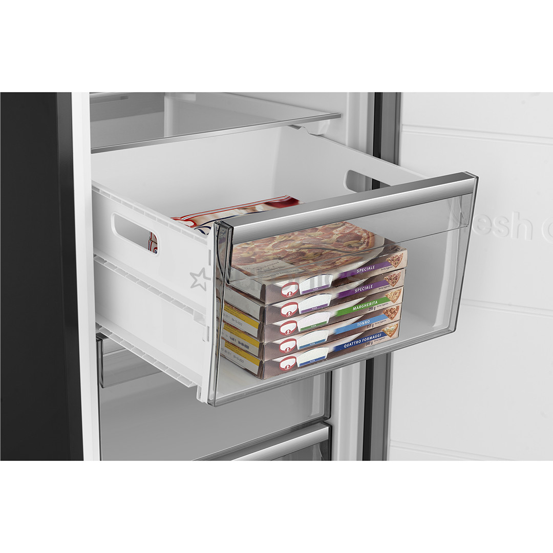 Hisense, NoFrost, 312 L, kõrgus 186 cm, must - Sügavkülmik