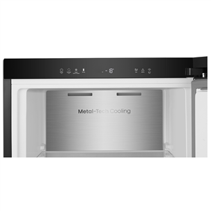 Hisense, NoFrost, 312 L, height 186 cm, black - Freezer