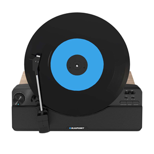 Blaupunkt VT100, must - Vinüülplaadimängija