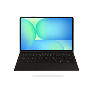 Samsung Book Cover Keyboard, Galaxy Tab S10 FE+, клавиша ИИ, черный - Чехол-клавиатура EF-DX625UBEGWW