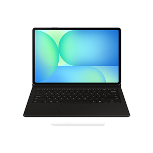 Samsung Book Cover Keyboard, Galaxy Tab S10 FE+, AI klahv, must - Kaaned klaviatuuriga EF-DX625UBEGWW