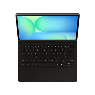 Samsung Book Cover Keyboard, Galaxy Tab S10 FE+, AI klahv, must - Kaaned klaviatuuriga