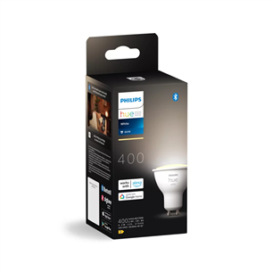 Philips Hue Smart Spotlight, soft-warm white, GU10 - Smart light