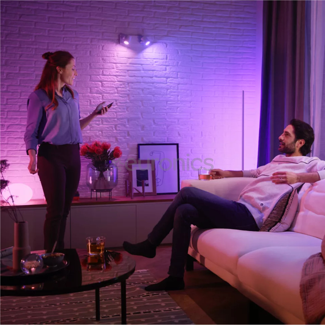 Philips Hue Starter Kit, Smart Spotlights, Dimmer Switch, GU10 3 tk - Nutivalgusti komplekt
