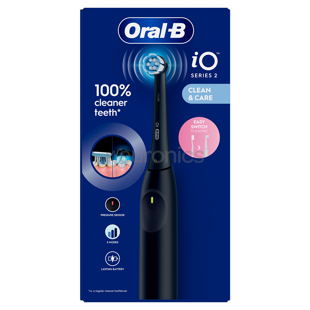 Braun Oral-B iO2, black - Electric toothbrush