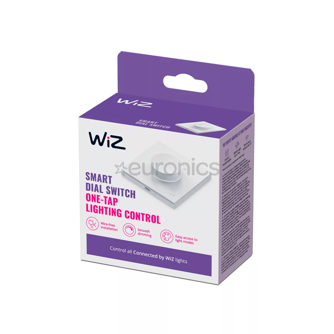 Wiz Smart Dial Switch, valge - Nutikodu lüliti