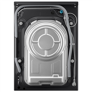 Samsung, 9 kg, depth 60 cm, 1400 rpm, silver - Front load washing machine