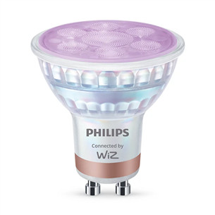 Philips Wiz Smart LED Spot Full Color, GU10, 1 tk, valge - LED valgusti 929003772321