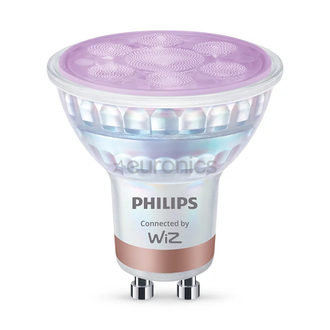 Philips Wiz Smart LED Spot Full Color, GU10, 1 шт., белый - Светодиодная лампа