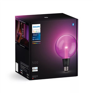 Philips Hue G125 Globe Large, E27, black - LED light
