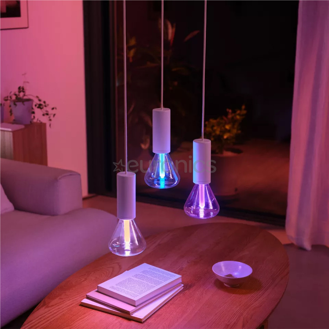 Philips Hue Triangle, E27, must - Nutivalgusti