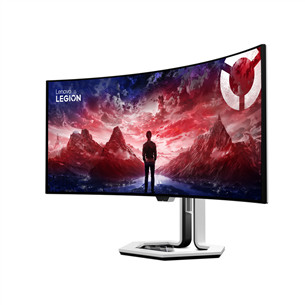 Lenovo Legion Pro 34WD-10, 34'', WQHD, OLED, 240 Гц, изогнутый, черный/белый - Монитор