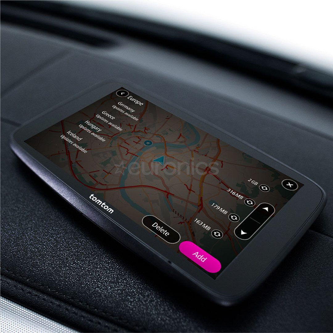 Tomtom GO Navigator, 7'', must - GPS seade