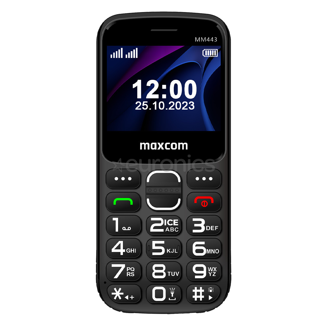Maxcom Comfort MM443 4G, black - Mobile phone