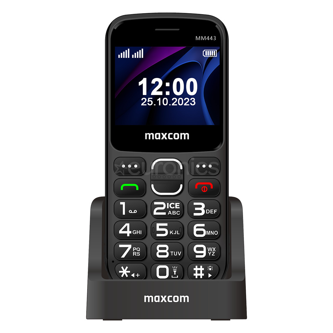 Maxcom Comfort MM443 4G, black - Mobile phone