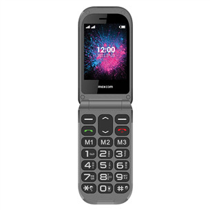 Maxcom Comfort MM827 4G, must - Mobiiltelefon