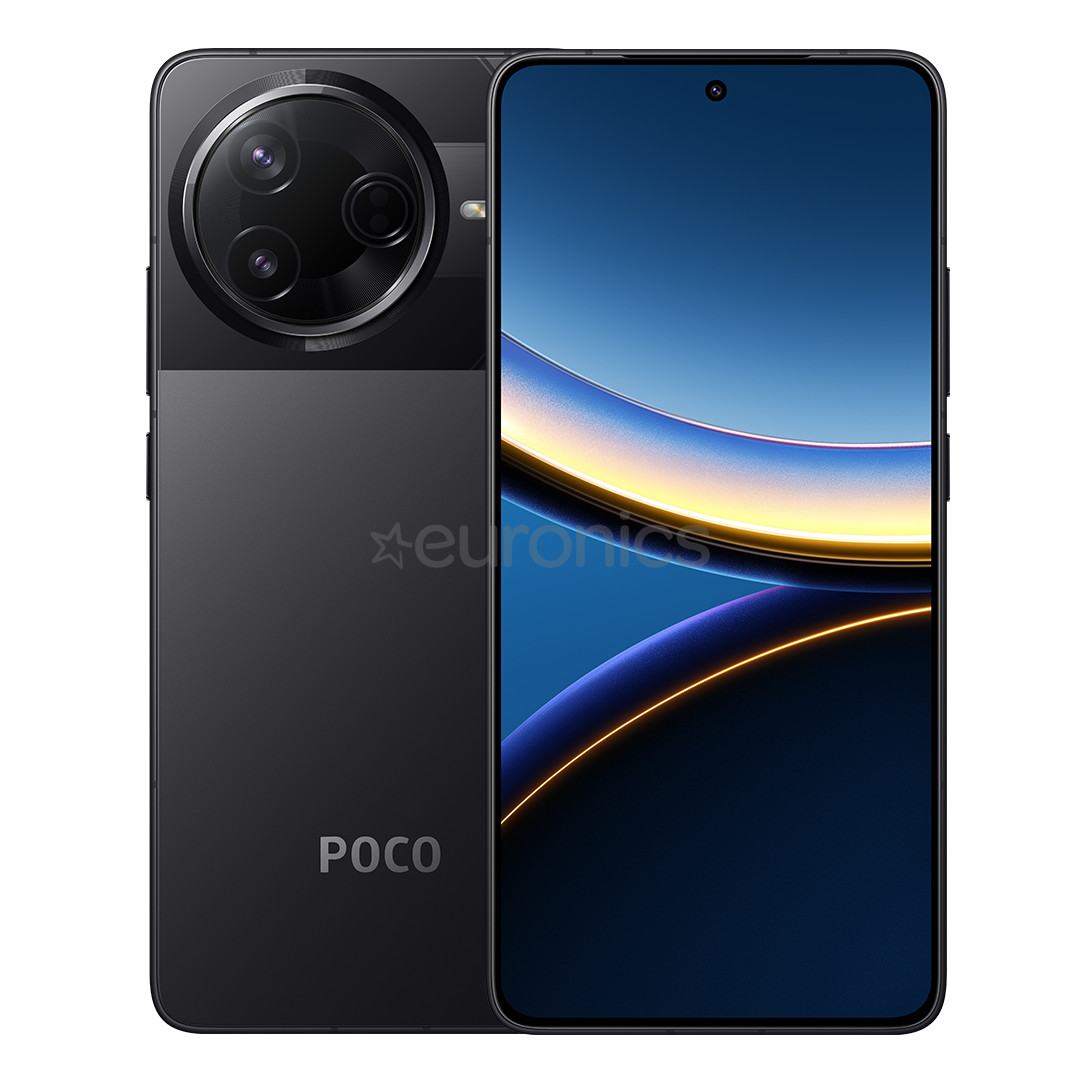 POCO F7 Pro 5G, 256 ГБ, черный - Смартфон