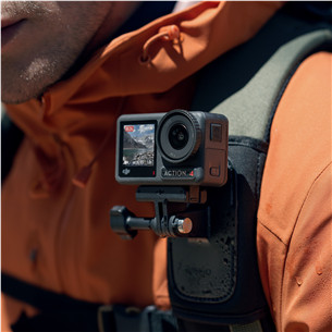 Dji Osmo Action 4 Standard Combo, must - Seikluskaamera komplekt