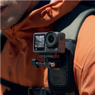 Dji Osmo Action 4 Standard Combo, must - Seikluskaamera komplekt