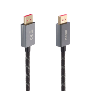 Hama DisplayPort, 8K, 2 m, hall - Kaabel
