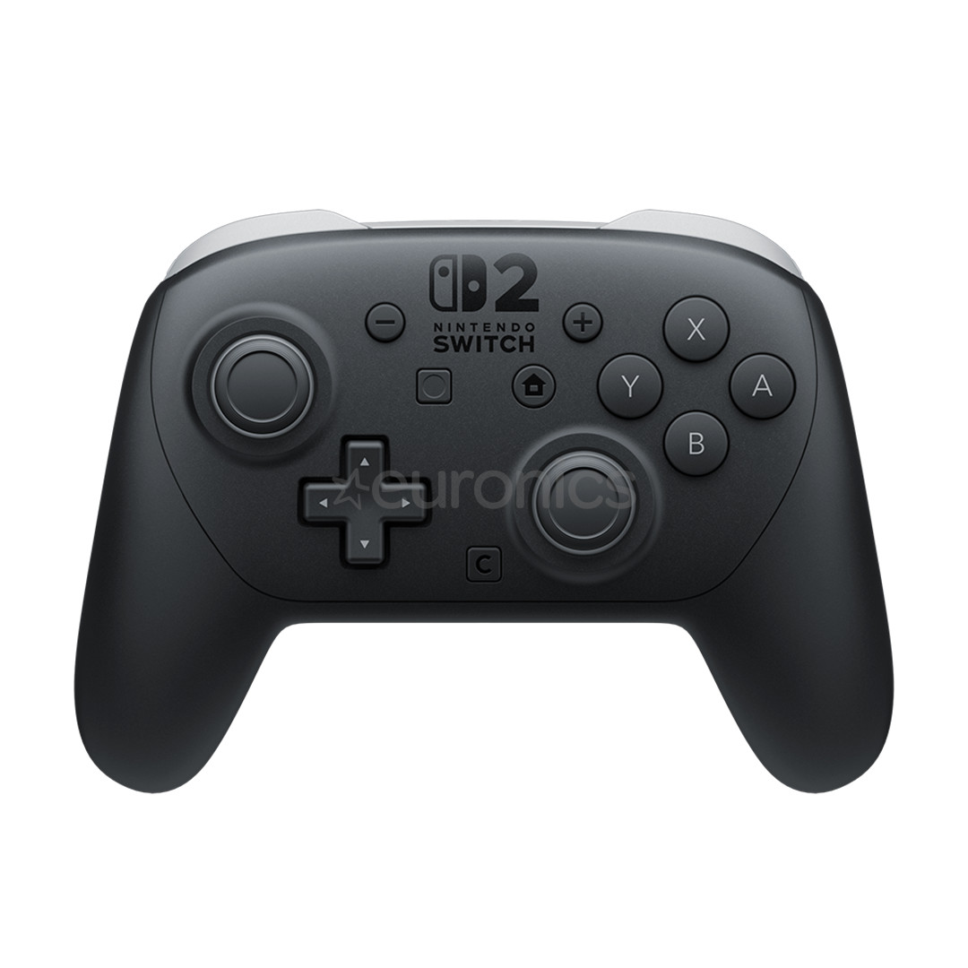 Nintendo Pro Controller, Nintendo Switch 2, must - Juhtmevaba pult