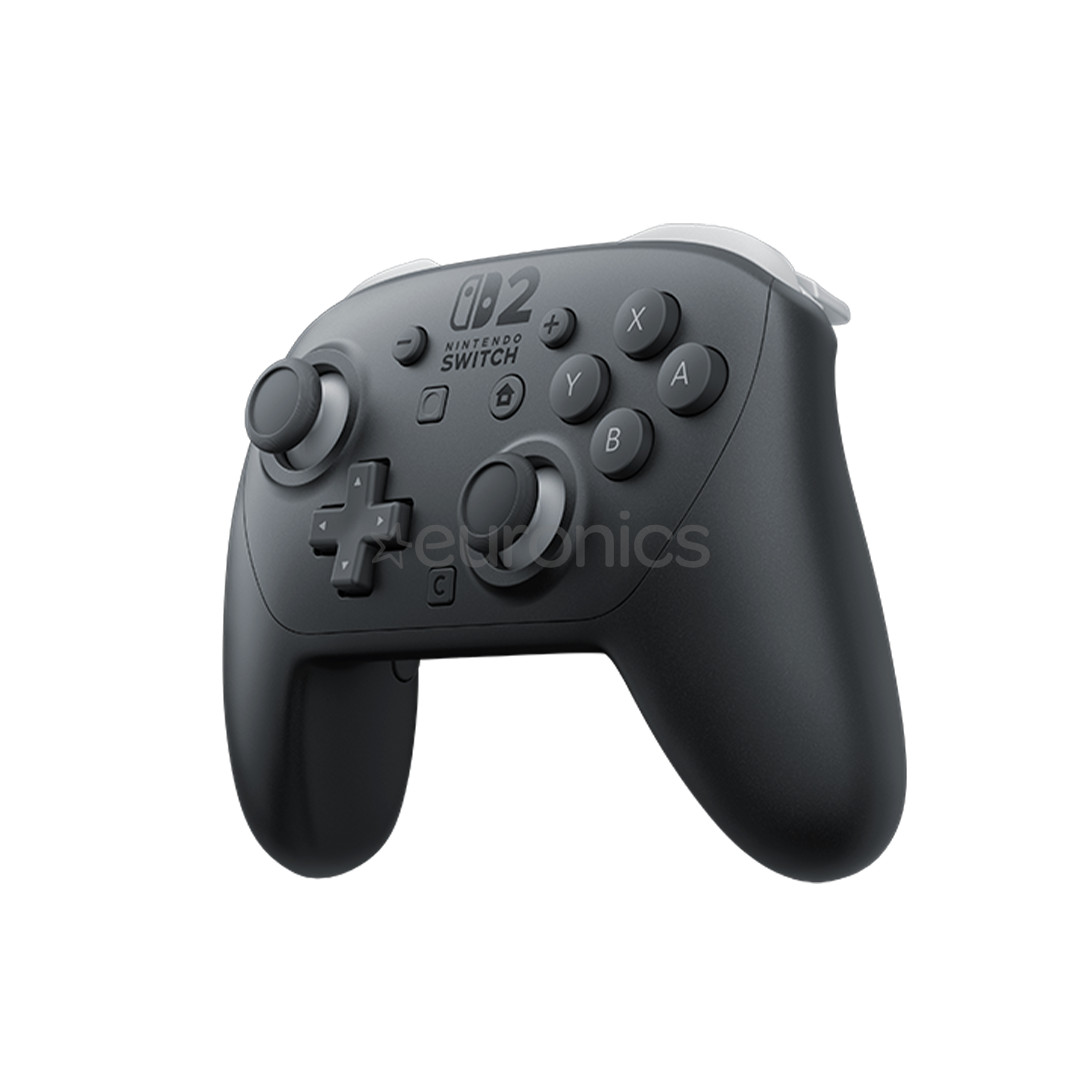 Nintendo Pro Controller, Nintendo Switch 2, must - Juhtmevaba pult
