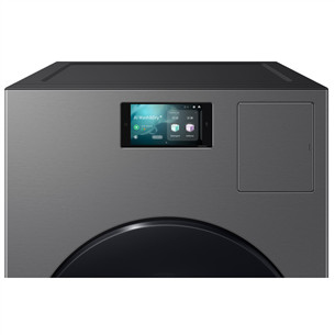 Samsung Bespoke AI Laundry Combo, 18 kg / 11 kg, depth 87.5 cm, 1000 rpm, grey - Washer-dryer combo