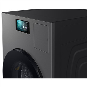 Samsung Bespoke AI Laundry Combo, 18 kg / 11 kg, depth 87.5 cm, 1000 rpm, grey - Washer-dryer combo