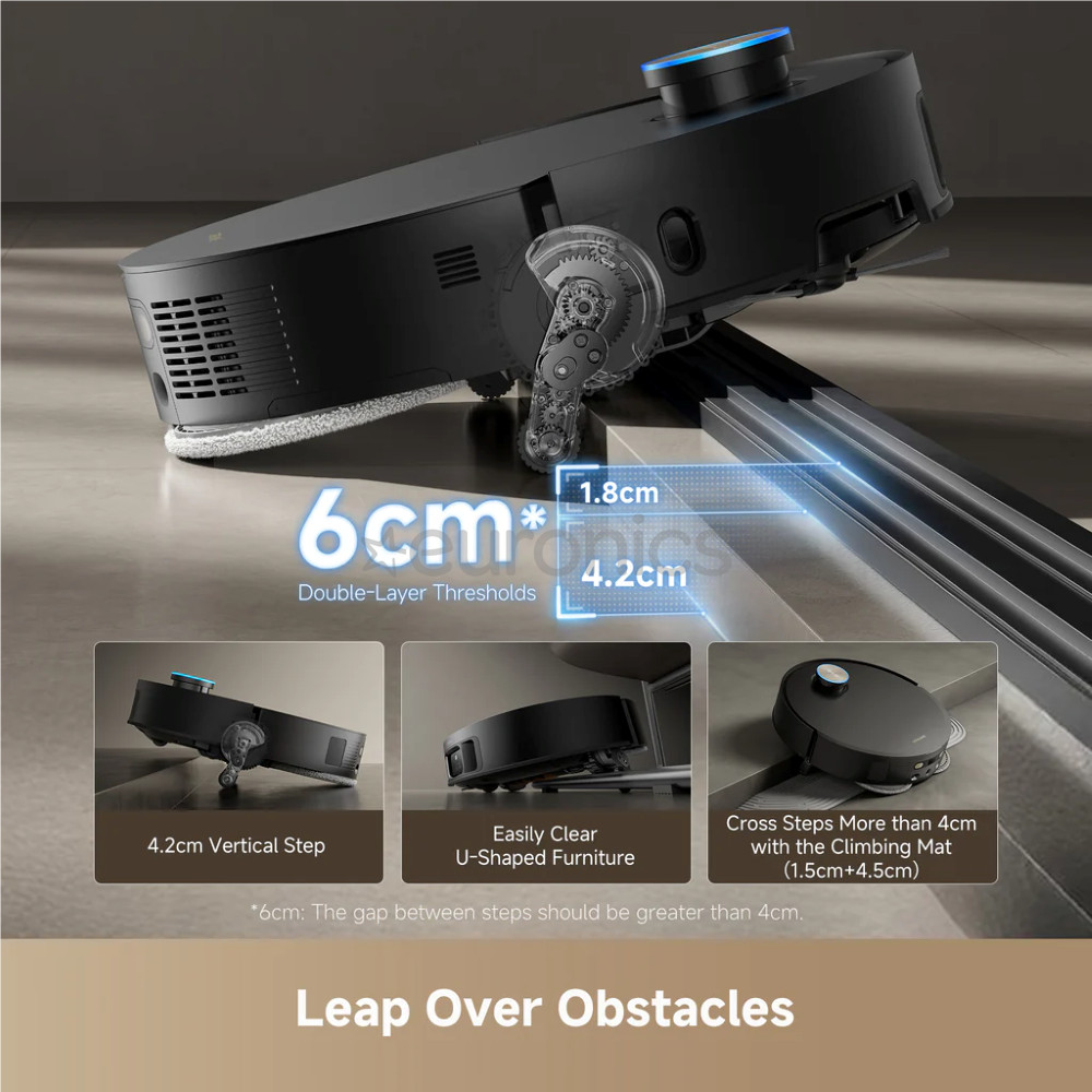 Dreame X50 Ultra, märg- ja kuivpuhastus, must - Robottolmuimeja