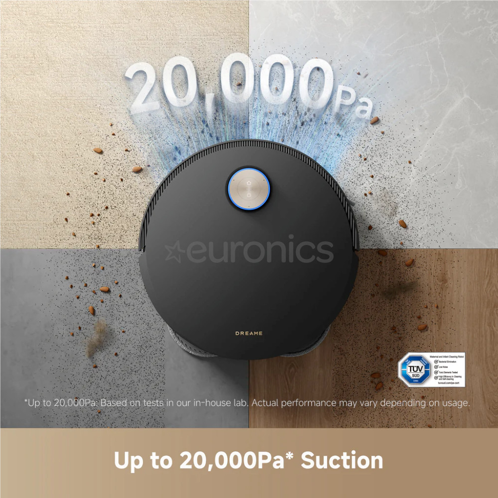 Dreame X50 Ultra, märg- ja kuivpuhastus, must - Robottolmuimeja